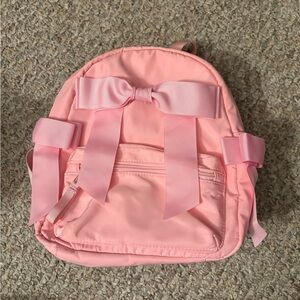 Pink Bow Kids Backpack